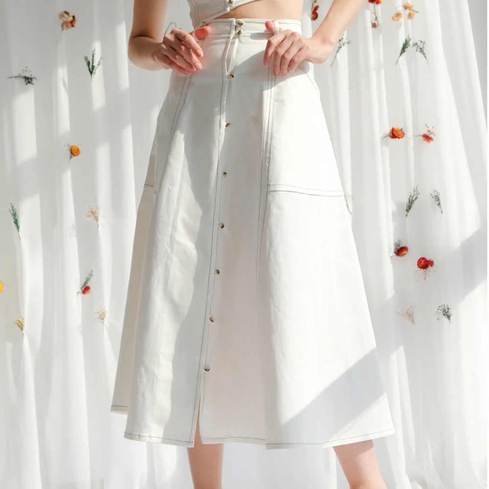 Ohsevendays Ivy Skirt Maxi Size Small